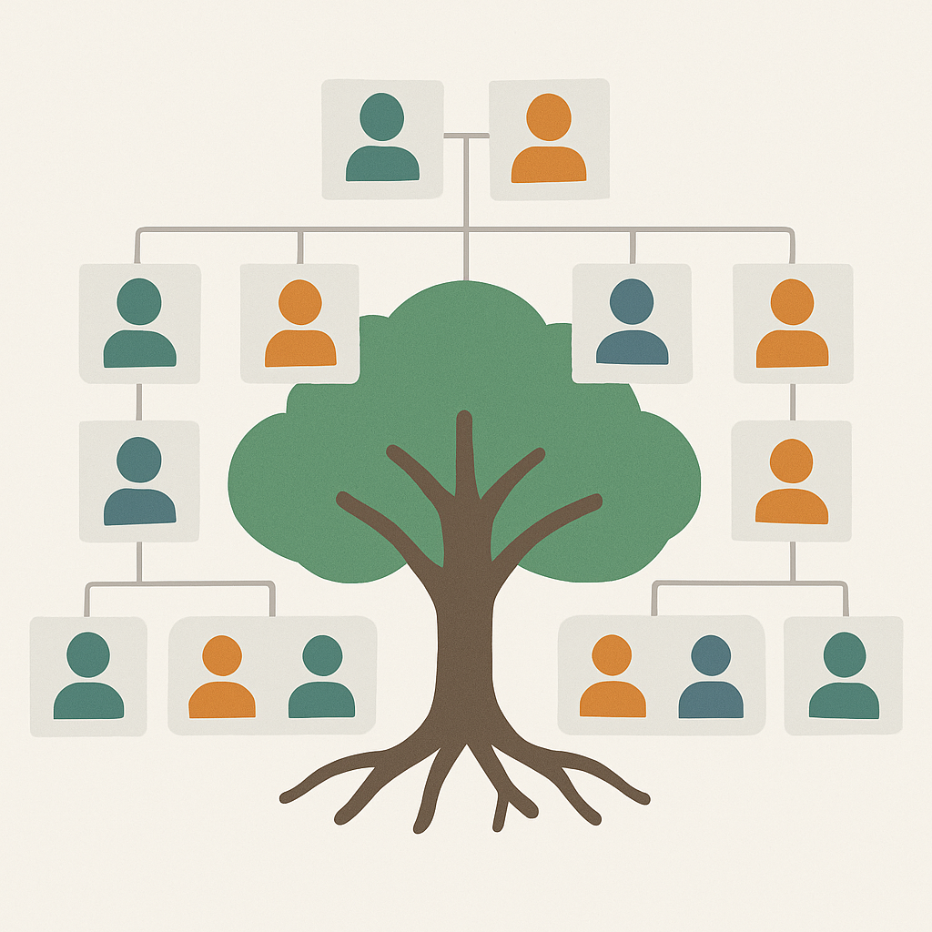 Interactive Family Tree Visualization